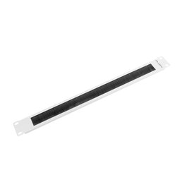 Lanberg Panel Passe-câbles avec Brosse 1U Gris (Réf: Lanberg 2-0050) pour Rack 19 Pouces