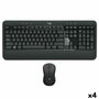 clavier et souris Logitech MK540 Noir Espagnol Qwerty (4 Unités)