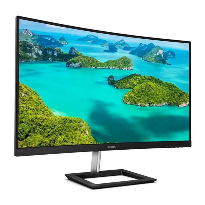 Philips 322E1C/00 - Moniteur PC 31.5" incurvé Full HD 1920x1080, 4 ms, HDMI/VGA, 75 Hz, AMD FreeSync, Noir