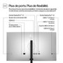 HP Moniteur PC HP Series 7 Pro - Écran LCD 27 pouces QHD (2560 x 1440) IPS Black, HDR400, USB-C, Confort ergonomique, 90% matériaux recyclés - 727pq