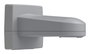 Axis T91G61 Support mural gris, compartiment spacieux pour protection et connectivité IP66 avec câble Ethernet pré-monté