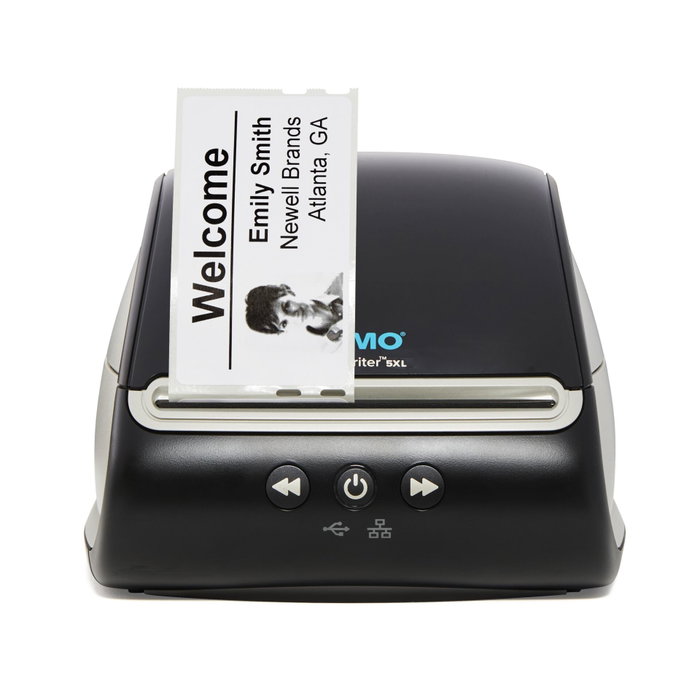 Dymo LabelWriter 5XL - Imprimante d'étiquettes thermique noire/grise