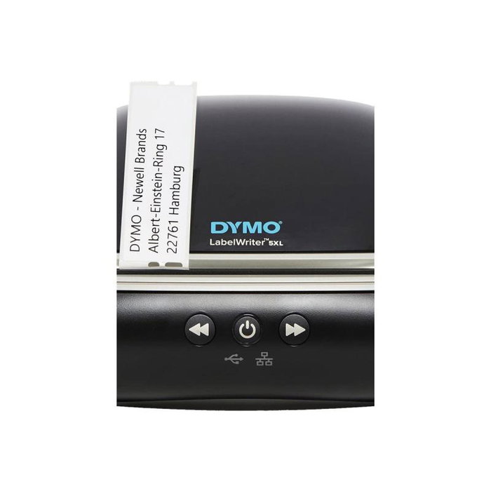 Dymo LabelWriter 5XL (2112725) Imprimante d'étiquettes thermique directe 300 dpi pour expédition