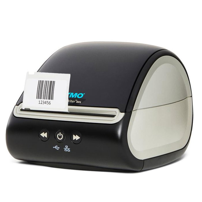 Dymo LabelWriter 5XL - Imprimante d'étiquettes thermique noire/grise