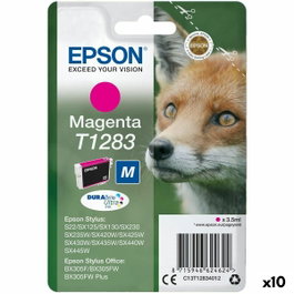 Epson Cartouche d'encre originale Magenta 3,5ml (Lot de 10) C13T12834012