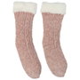 Sensly Chaussettes en Chenille et Sherpa avec Semelle Antidérapante