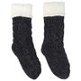 Sensly Chaussettes en Chenille et Sherpa avec Semelle Antidérapante