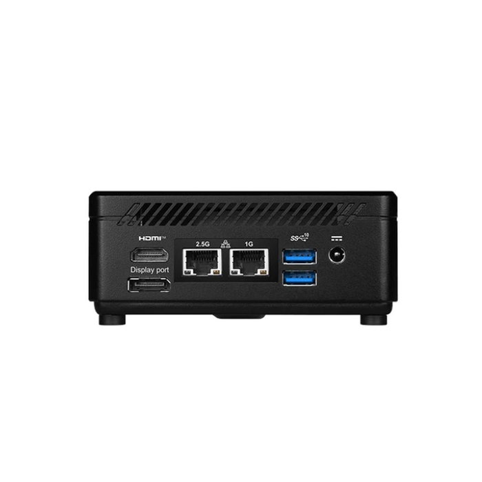 MSI Cubi 5 1M-437BEU Mini PC Intel Core i7-150U Noir - 0 Go RAM, 0 Go SSD, Wi-Fi 6E, Thunderbolt 4 MSI Cubi 5 1M-437BEU Mini PC Intel Core i7-150U Noir - 0 Go RAM, 0 Go SSD, Wi-Fi 6E, Thunderbolt 4