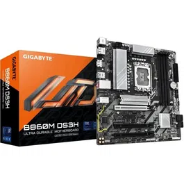 Gigabyte Carte mère B860M DS3H Micro-ATX - Socket LGA 1851 pour Intel Core Ultra, DDR5 jusqu'à 9066 MHz, PCIe 5.0 M.2, LAN 2.5 GbE, USB 3.2 Gen 2