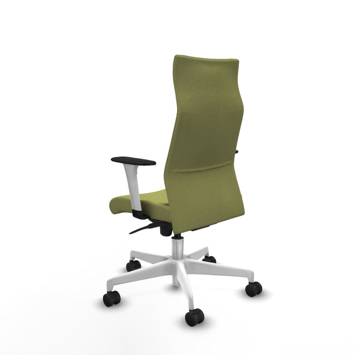 Piqueras Y Crespo Sillón Albacete, Vert olive, Mécanisme Sincro, Accoudoirs 1D Piqueras Y Crespo Sillón Albacete, Vert olive, Mécanisme Sincro, Accoudoirs 1D