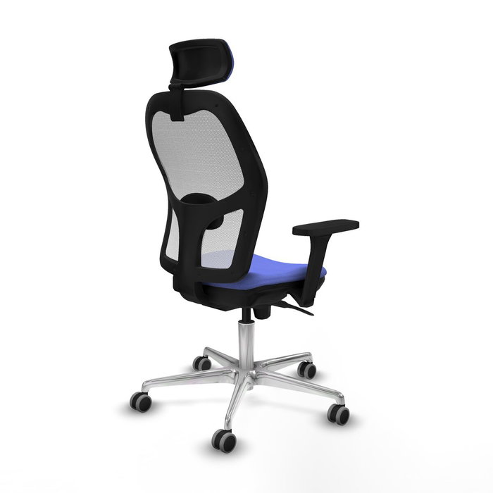 Piqueras y Crespo 3D086G2 Chaise de Bureau avec Appui-tête Bleu clair