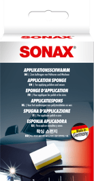 Sonax SX04173000 Éponge Spéciale Double Face Blanche Renforcée Et Jaune Porosité Extra Fine