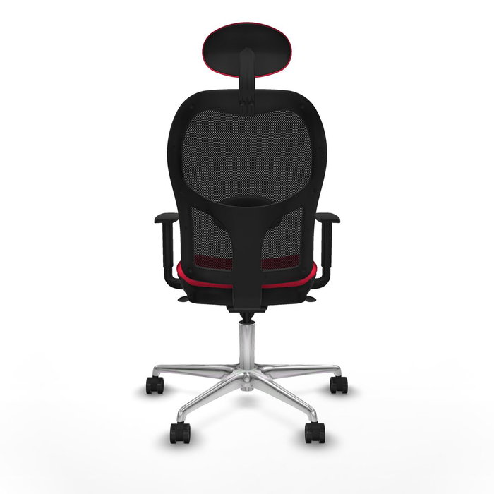 Piqueras y Crespo Chaise de Bureau avec Appui-tête Jorquera 1D086N1 Rouge
