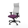 Piqueras y Crespo Chaise de Bureau Albacete Violet et Blanc