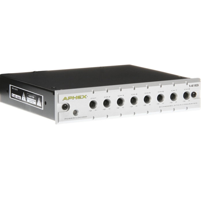 Aphex 141B Convertisseur numérique/analogique ADAT 8 canaux Toslink DB25 44.1kHz 48kHz Aphex 141B Convertisseur numérique/analogique ADAT 8 canaux Toslink DB25 44.1kHz 48kHz