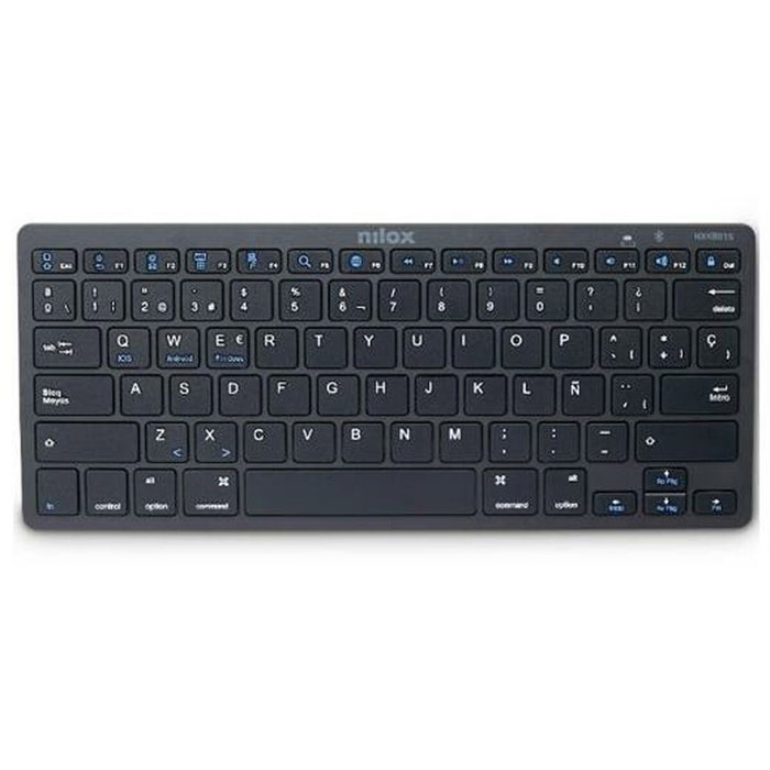 Clavier Nilox NXKB01B Noir Espagnol Qwerty Clavier Nilox NXKB01B Noir Espagnol Qwerty