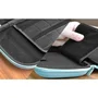 Hori Pochette de Transport Rigide Officielle pour Nintendo Switch 2, Protection Résistante avec Compartiment pour 10 Cartes, Intérieur Doux et Poignée - Bleu Clair