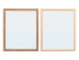 GIFTDECOR Miroir Rectangulaire Madera 40x50cm
