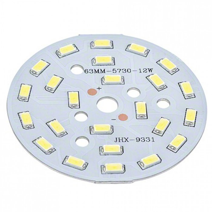 Module LED 12W 1200Lm 6000K 24 LEDs Ø65mm Module LED 12W 1200Lm 6000K 24 LEDs Ø65mm
