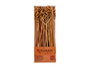 KINVARA Set de 48 brochettes naturel en bambou
