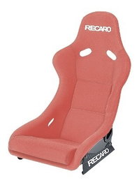 Recaro Siège Recaro Fia Pole Position - Velours Rouge Pilote&Copilote RC070980193