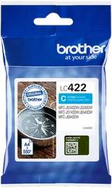 Brother LC422C Cartouche d'encre cyan Original