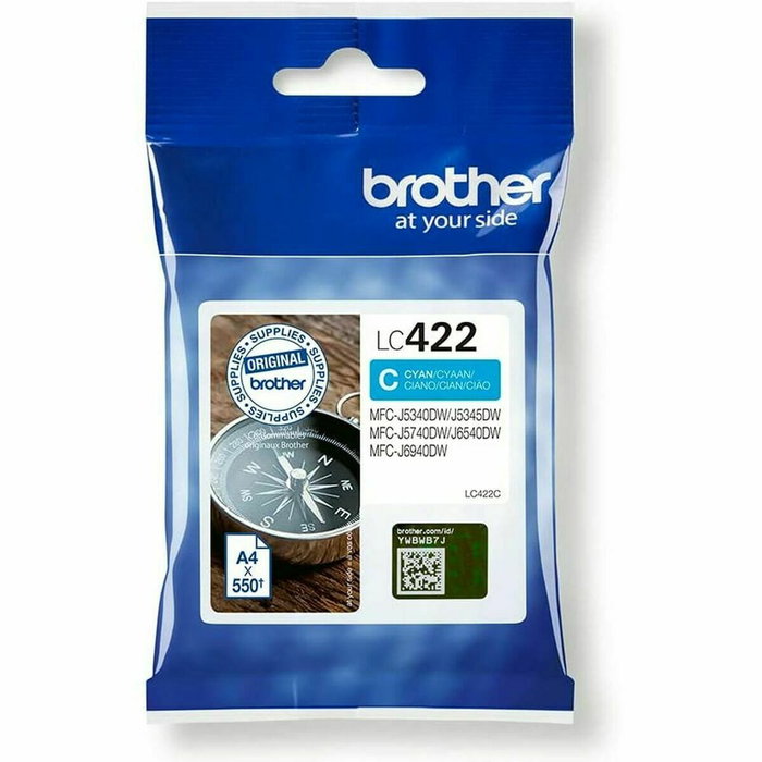 Cartouche d'encre originale Brother LC-422BK Cyan Cartouche d'encre originale Brother LC-422BK Cyan