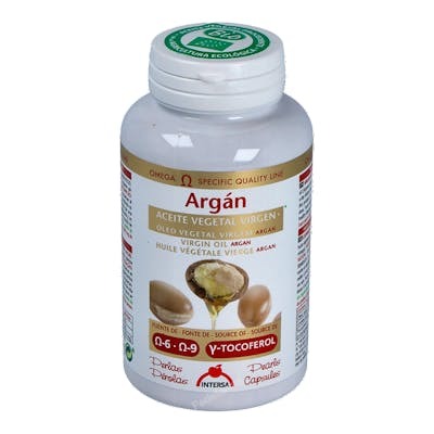INTERSA Huile Végétale Vierge d'Argan - 80 Perles INTERSA Huile Végétale Vierge d'Argan - 80 Perles