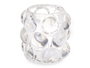 Giftdecor Porte-bougie boule petit transparent verre 8,4 x 9 x 8,4 cm (Set de 12)