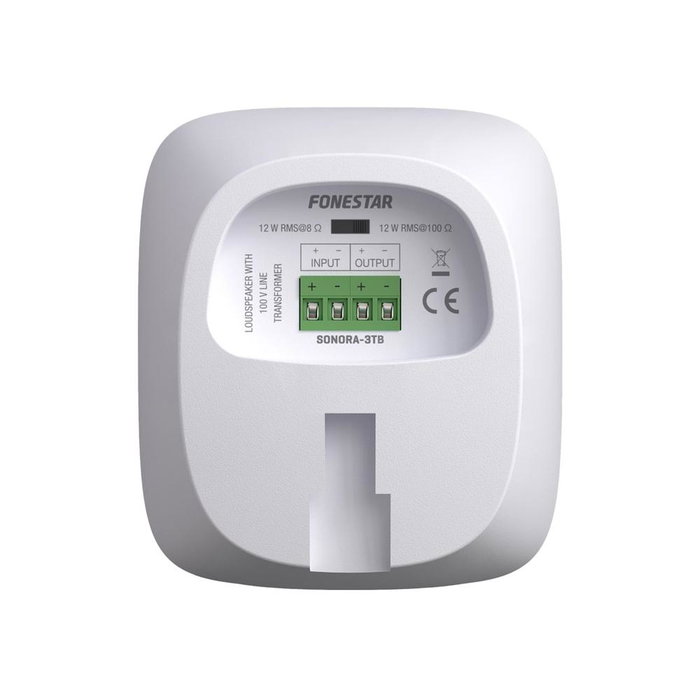 Fonestar Sonora - 3Tb - Enceinte de sonorisation 100V, 20W, blanc Fonestar Sonora - 3Tb - Enceinte de sonorisation 100V, 20W, blanc