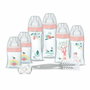Dodie Kit Naissance - 6 Biberons Anti-Colique Rose