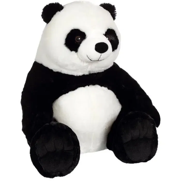 Gipsy Toys - Peluche Panda 70 cm - Peluche géante douce et câline - Idée cadeau naissance, anniversaire, Noël