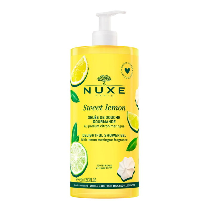 Nuxe Gel Douche Nettoyant au Citron Doux Sweet Lemon - Pour tous types de peau - 750 ml