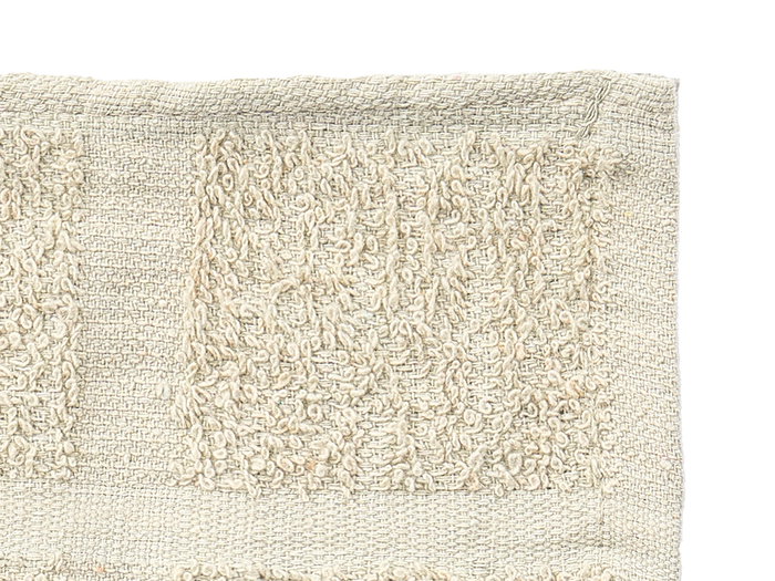 Kinvara Lot de 5 torchons de cuisine en coton gris, 50 x 50 cm