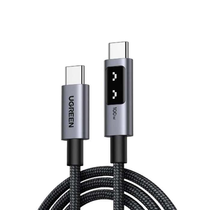 UGREEN Câble USB-C à USB-C 100W Nylon tressé - 2 m - Noir