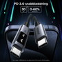 UGREEN Câble USB-C à USB-C 100W Nylon tressé - 2 m - Noir