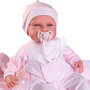Muñecas Antonio Juan Babydoo Palabritas Poupée Bébé avec Pyjama, Bonnet, Couverture, Bibéron et Tétine - Modèle 18308 pour Enfants à partir de 3 ans
