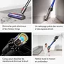 Dyson V11 ADVANCED Aspirateur Balai sans Fil 60 Min Autonomie Brosse Motorbar Auto-démêlante Ecran LCD