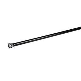 DUVER Tige pour verrou de type falleba, Noir, 8 mm, 1,25 m