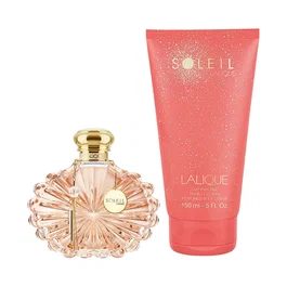 Lalique Set Soleil Eau De Parfum et Lait Hydratant pour Femme