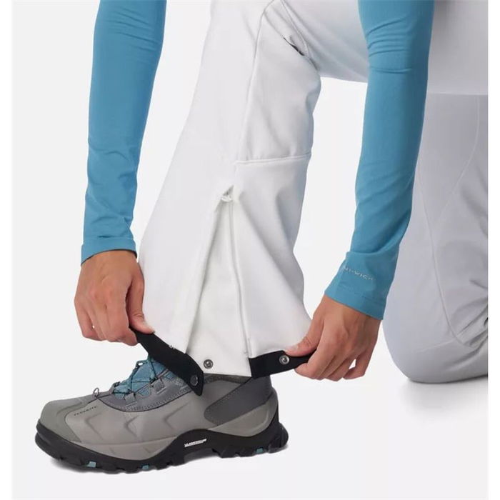 Pantalon de sport long Columbia Roffee Ridge Blanc Pantalon de sport long Columbia Roffee Ridge Blanc