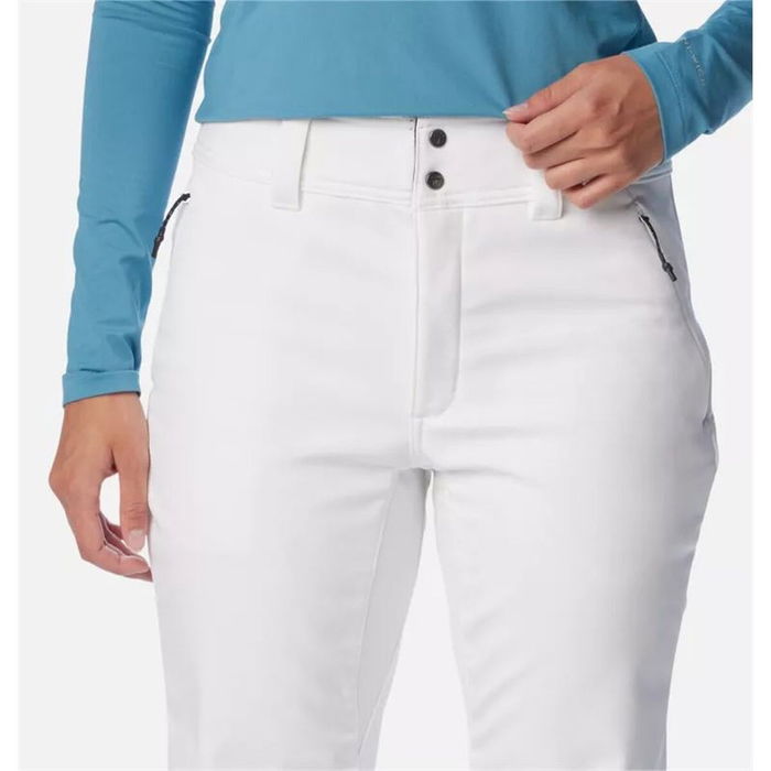Pantalon de sport long Columbia Roffee Ridge Blanc Pantalon de sport long Columbia Roffee Ridge Blanc