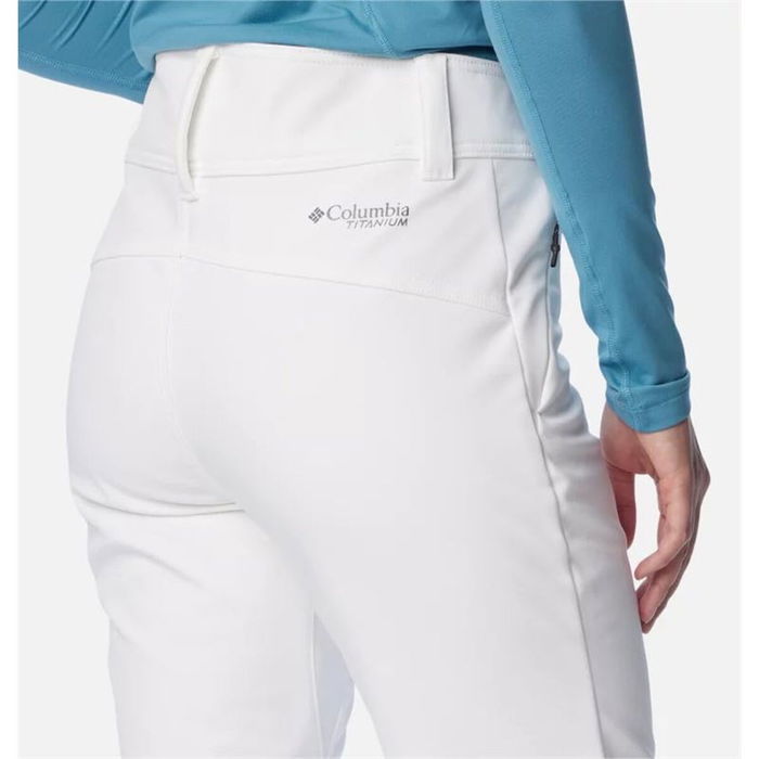 Pantalon de sport long Columbia Roffee Ridge Blanc Pantalon de sport long Columbia Roffee Ridge Blanc