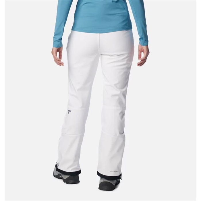 Pantalon de sport long Columbia Roffee Ridge Blanc Pantalon de sport long Columbia Roffee Ridge Blanc