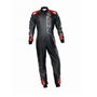 Omp Combinaison de course KS-3R ART Kart Noir/Rouge Taille 58