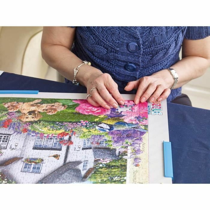 Ravensburger Plateau de puzzle pliable pour 1000 pièces avec pinces de fixation