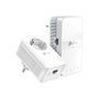 TP-Link TL-WPA7617 KIT Adaptateurs Powerline AV1000 Wi-Fi AC1200 avec prise gigogne