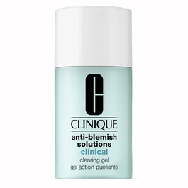 Clinique Anti-Blemish Solutions Gel Nettoyant Visage à l'Acide Salicylique, Élimine les Impuretés, Testeur 30 ml