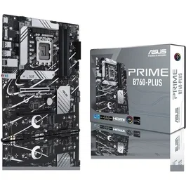 Asus Carte mère Prime B760-Plus ATX - Intel B760 LGA 1700, DDR5, PCIe 5.0, USB 3.2 Gen 2, WiFi 6 - 90MB1EF0-M0EAY0