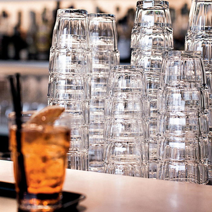 Vaso Alto Vidrio Rock Bar Bormioli Rocco 37 cL (6 Unidades)